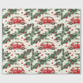 Feestelijke vakantie inpakpapier ontwerp (Vlak)