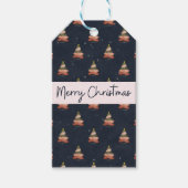 Feestelijke vakantie Modern Lettering Design Cadeaulabel (Voorkant)