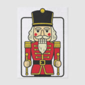 Feestelijke vakantie Notenkraker Decoupage Tissue  Tissuepapier (Voorkant)