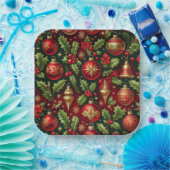 Feestelijke vakantie Ornament Paper Bord (Feest)