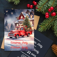 Feestelijke Vakantie Scène Kerstfeest