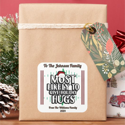 Feestelijke vakantie Sticker voor kerst Cheer (Feestdagen)