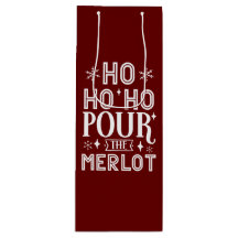 Feestelijke Vakantie Wijn Tas