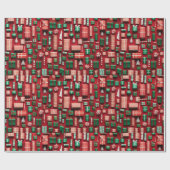 Feestelijke vakantie Wonderland Wrapping Paper Cadeaupapier (Vlak)