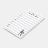 Feestelijke Vakantie Zebra Illustratie, Vakantie Z Post-it® Notes (Schuin)