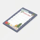 Feestelijke vakantielijst post-it® notes (Schuin)