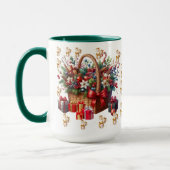 Feestelijke vakantiemand Mok (Links)