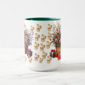 Feestelijke vakantiemand Mok (Midden)