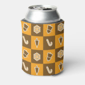 Feestelijke Vakpatroon voor de Feestdagen Blikjeskoeler (Blikje Achterkant)