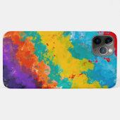 Feestelijke verf kleur spat kleurrijke spatten Case-Mate iPhone case (Achterkant (horizontaal))