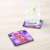 Feestelijke Verjaardag Ontwerp: Vandaag is mijn ve Bier Onderzetter (Rechterzijde)