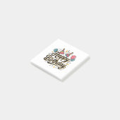 Feestelijke Verjaardag Post-it® Notes (Schuin)