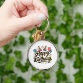 Feestelijke Verjaardag Sleutelhanger (Hand)