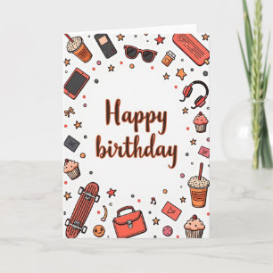 Feestelijke Verjaardagskaart Kaart