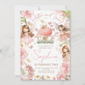 Feestelijke verjaardagsuitnodiging Sprookjes Eenho Kaart (Voorkant)