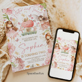 Feestelijke verjaardagsuitnodiging Sprookjes Eenho Kaart