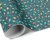 Feestelijke Verlichting Cadeaupapier (Rol Hoek)