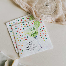 Feestelijke Verloofd Partij Papieren Servetten