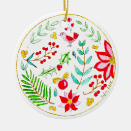 Feestelijke Versiering Keramisch Ornament