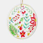 Feestelijke Versiering Keramisch Ornament (Links)