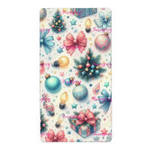 Feestelijke verzendlabels etiket (Voorkant)