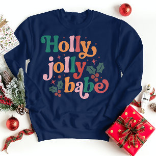 Feestelijke Vibes: Holly Jolly Bebe Wintertrui Trui
