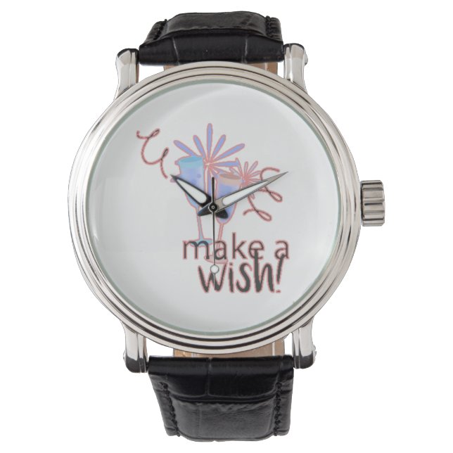Feestelijke viering clip art horloge (Voorkant)