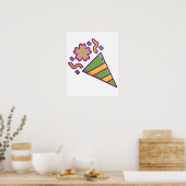 Feestelijke viering pictogram vector poster (Keuken)