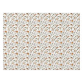 Feestelijke vogel en takje Woodland patroon Tafelkleed (Voorkant (Horizontaal))