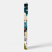 Feestelijke volkskunst kerstboom Case-Mate iPhone case (Achterkant / Rechts)