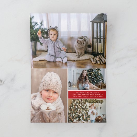 Feestelijke Vreugde | de Gevouwen Kaart van de (Binnen)