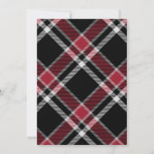 Feestelijke vreugde op de uitnodiging van het Worl (Achterkant)