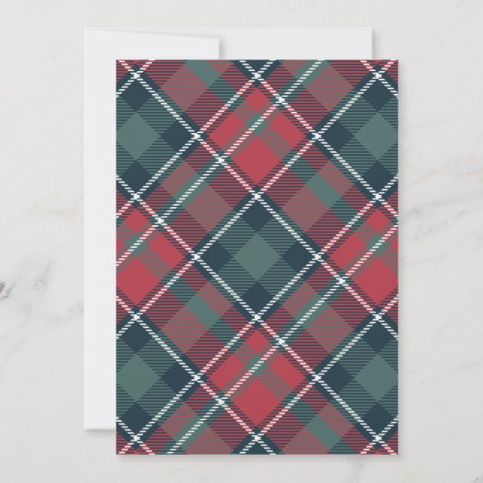 Feestelijke vreugde op het World Choir Party Kaart (Achterkant)