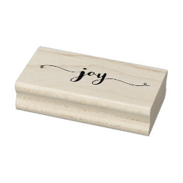 Feestelijke Vreugde Vakantie Swirls | Kerstmis | C Rubberstempel