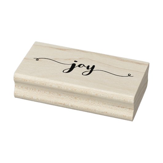 Feestelijke Vreugde Vakantie Swirls | Kerstmis | C Rubberstempel (Stempel)