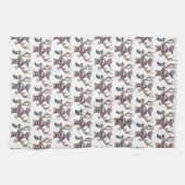 Feestelijke Vrienden Keuken Handdoek (Horizontaal)