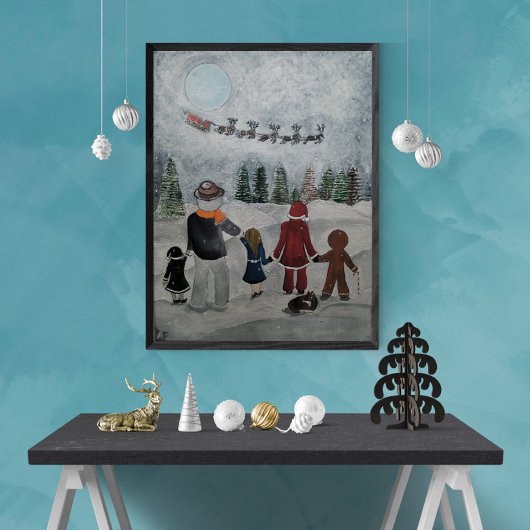 Feestelijke Vrienden Schilderij van Alfred Fox Canvas Afdruk