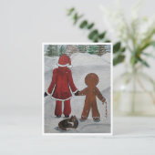 Feestelijke Vrienden Schilderij van Alfred Fox Col Briefkaart (Staand voorkant)