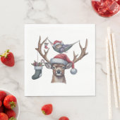 Feestelijke vrienden servet (Insitu)