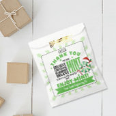 Feestelijke vrijwilliger dank u Mint Holiday gunst Bedankzakje