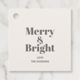 Feestelijke vrolijke en heldere kerst bedankjes labels