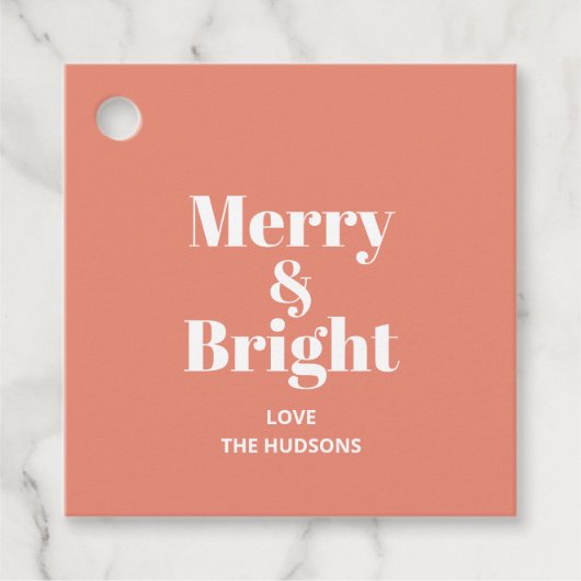 Feestelijke vrolijke en heldere kerstvakantie bedankjes labels (Voorkant)