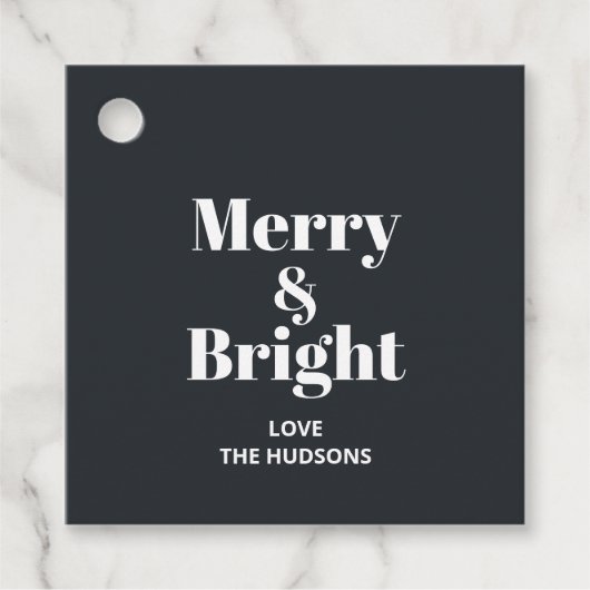 Feestelijke vrolijke en heldere kerstvakantie bedankjes labels (Voorkant)