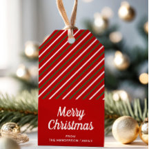 Feestelijke vrolijke kerst gestreepte rode 