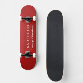Feestelijke vrolijke kerst-skeelboard voor vakanti persoonlijk skateboard (Voorkant)