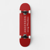 Feestelijke vrolijke kerst-skeelboard voor vakanti persoonlijk skateboard (Voorkant)