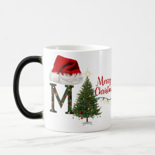 Feestelijke vrolijke kerstkleur Morphing Mok