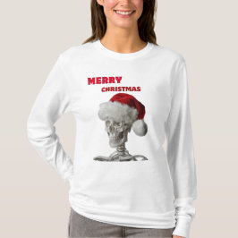Feestelijke vrolijke kerstvakantie viering ontwerp t-shirt