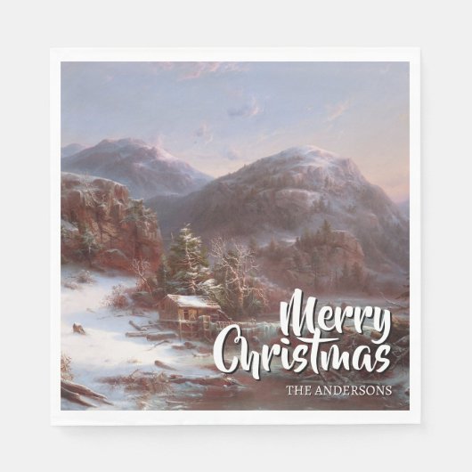 Feestelijke vrolijke kerstwinter Gignoux Servet (Voorkant)