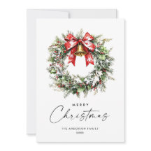 Feestelijke Waterverf Holly Berry Pine Krans